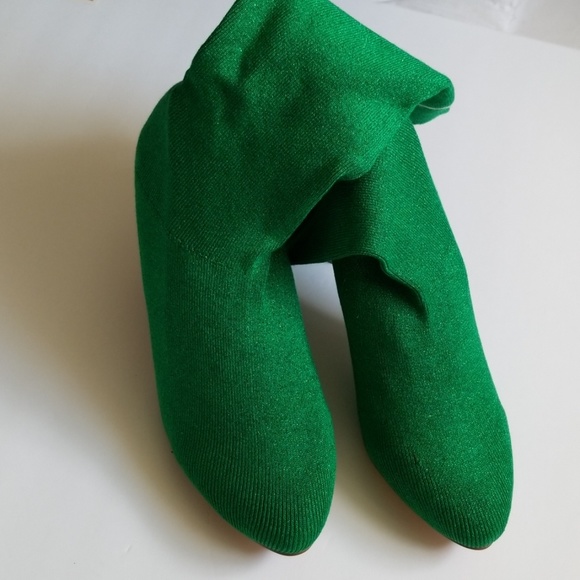 Cape Robbin Shoes Cape Robbin Dneuce Sock Boots Green Cape Robbin Shoes Cape Robbin Dneuce Sock Boots Green